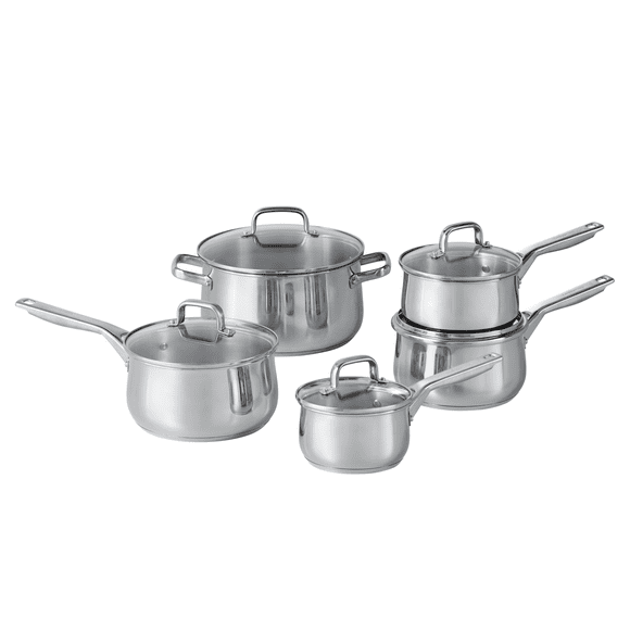 Lagostina Classico Stainless Steel 10-Piece Cookware Set