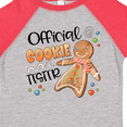 thumbnail image 4 of Inktastic Official Cookie Tester Cute Gingerbread Boys or Girls Toddler T-Shirt, 4 of 5