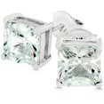 thumbnail image 1 of Boucles d'Oreilles Taille Princesse en Argent Sterling, 1 of 3