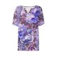 thumbnail image 5 of Fiudx Ofertas Flash Del Día Blusa de Manga Corta Estampada a La Moda para Mujer, Blusas Informales con Cuello En V, 5 of 5
