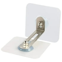 1Pc No Drill Furniture Anchors Anti Tip Furniture Straps Kit Adhesive Furniture Wall Anchors for fixing, Secure Bookcase Dresser Shelf Cabinet to Wall for Safety Anti-tilt Anchors(White,2.4x2.4x2.4")