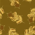 thumbnail image 1 of Ahgly Company Tapis d'Intérieur Lavables en Machine, Carrés Transitionnels, Marron, 4' Carré, 1 of 7