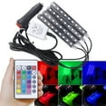 thumbnail image 2 of Tira de luces LED para coche LYD RGB, lámparas LED de ambiente, luz interior para coche con control remoto de 12V LYD Todos, 2 of 2