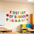 thumbnail image 6 of 9.84 Ft Welcome Banner,Colorful Glitter Pre-strung Cardstock Hanging Decor for Teacher Office Home Semester Begin Party, 6 of 6