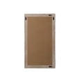 thumbnail image 2 of Elegant Decor Rectangle Cornhusk Mirror 24x42 in Linen White, 2 of 11