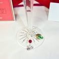 thumbnail image 2 of Waterford Crystal Champagne Flute: 2 Turtle Doves, 2005 | 12 Days of Christmas, 2 of 2
