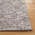 thumbnail image 3 of SAFAVIEH Textural Adrasteia Geometric Area Rug, Brown, 6' x 6' Square, 3 of 5