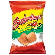 Sabritones Chile & Lime Flavored Puffed Wheat Snacks 2.125 oz. Bag
