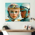 thumbnail image 2 of Designart Futuristic Fashion For Woman IV Canvas Wall Art, 2 of 5