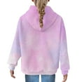 thumbnail image 7 of Mercatoo Cute Tie Dye Hoodies for Teen Girls Oversized Rainbow 𝐇ooded Sweatshirts Trendy Long Sleeve Pullover Shirt Pocket, 7 of 7