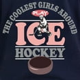thumbnail image 3 of CafePress - Coolest Girls Play Hockey Women's Long Sleeve Dark - Women's Long Sleeve Graphic Tee Casual Fit, 3 of 4