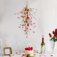 thumbnail image 3 of Hioecau Guirlande en Forme de Cœur pour la Saint-Valentin pour Porte d'Entrée Baies Artificielles Rouges Roses Guirlande en Forme de Cœur pour Décoration de Mariage Noël Fête Jardin Patio Fenêtre Mur, 3 of 8