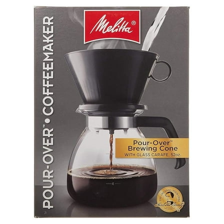 640616 Coffee Maker, 52 oz, Glass Carafe