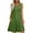 Green, variant on Diufon Dresses for Women Casual Summer Boho Beach Dress Loose V Neck Sleeveless Sundresses with Pockets