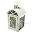 thumbnail image 1 of Stony Creek 319821 - 7.3" x 4" Hummingbird Metal Lantern with 10 Light Miniature String Inside (EHB3207 HUMMINGBIRD), 1 of 1