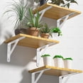 thumbnail image 4 of Soportes de pared Medach, resistentes, de acero (blanco), 4 of 7