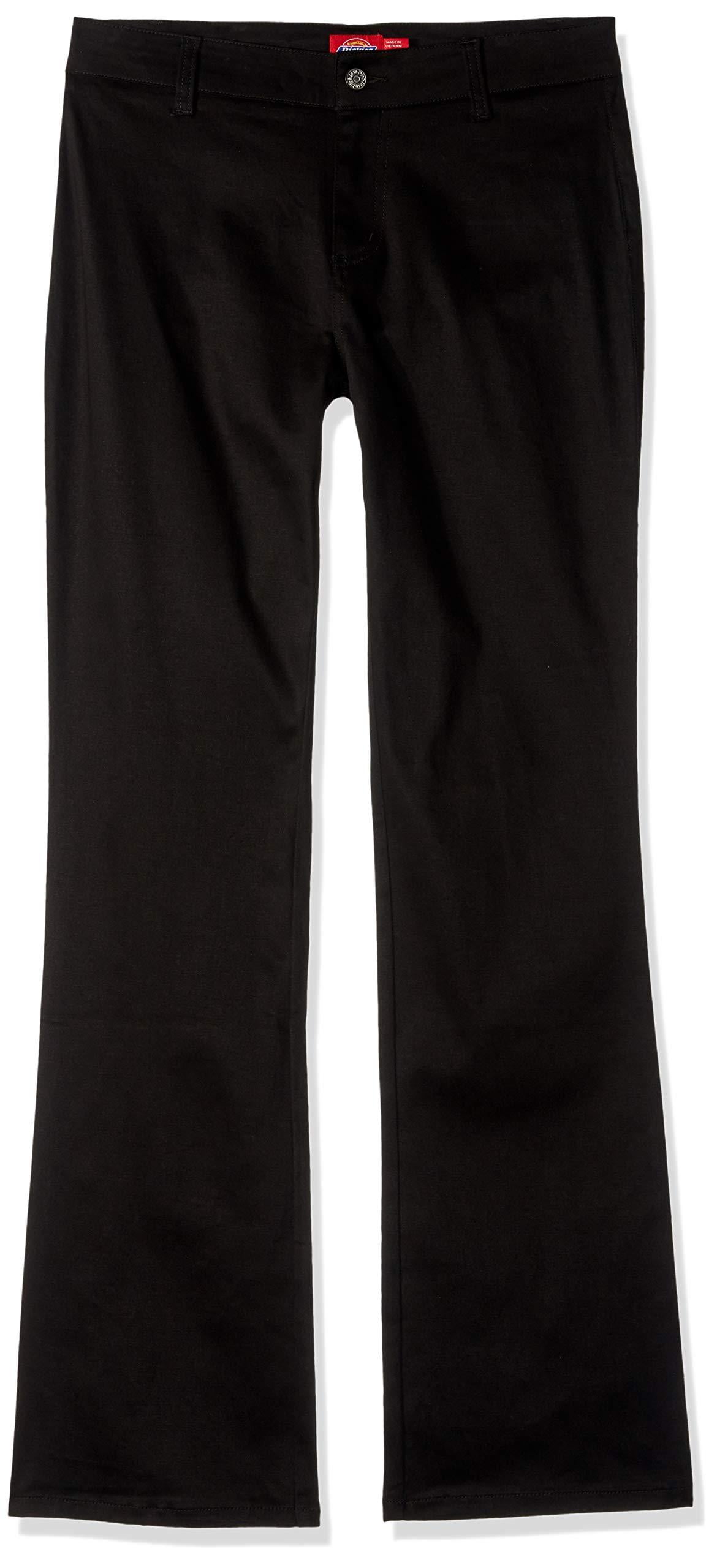 Dickies Girl Dickies Girl Juniors' Worker Bootcut Pants 9 Black NEW