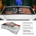 thumbnail image 5 of Zufioo Veterans Day1 Print Car Windshield Sunshade, UV Protection Heat Insulation Protective Cover Suitable for Car, SUV, Truck Auto Accessories-Veterans Day1, 5 of 8