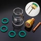 thumbnail image 4 of Kit De Vaso De N. degree 12 De 8x 3,2 Mm Kit De Lentes De Gas Para Baoblaze Lente de gas de soldadura de antorcha, 4 of 8