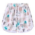 thumbnail image 2 of WERYOUNG Girls Athletic Shorts With Floral Print Performance Workout Beach Running Shorts Kids Lightweight Sport Shorts For Outdoor Training Versatile Bottom 3-4 Years, 2 of 4