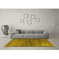 thumbnail image 3 of Ahgly Company Indoor Rectangle Oriental Yellow Industrial Area Rugs, 4' x 6', 3 of 4