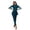 01_Green, variant on Gpoecd Womens Swimsuit Two Piece Full Length Swimwear Long Sleeve Rash Guard with Swim Pants and Zipper for UPF Sun Protection Womens Swimwear 02_Black,S