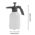 thumbnail image 3 of Junepar 2L Manual Pressure Garden Sprayer 12.2in Handheld Water Spray Bottle with Adjustable Nozzle Portable Sprinkling Can for Gardening Cleaning Patio Care White, 3 of 4