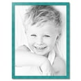 thumbnail image 2 of ArtToFrames 28" x 38" Turquoise Picture Frame, 28x38 inch Blue Wood Poster Frame (WOM-4588), 2 of 8