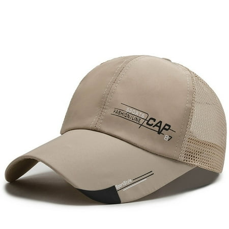 RANMEI Mens Breathable Adjustable Multicolor Hunting Fishing Camping Baseball Cap