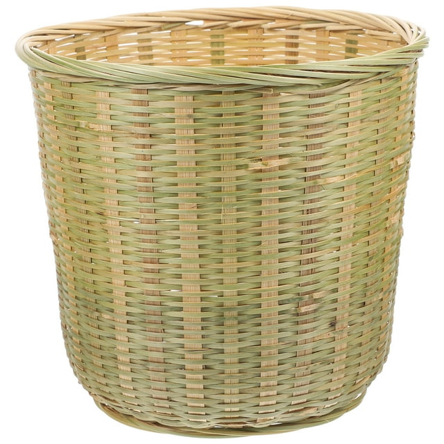 MasteelfCA Panier de Rangement en Bambou Tissé Panier Tissé Conteneur de Rangement Multifonctionnel
