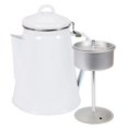 thumbnail image 2 of Stansport Enamel Percolator Coffee Pot 8 Cup - White, 2 of 5