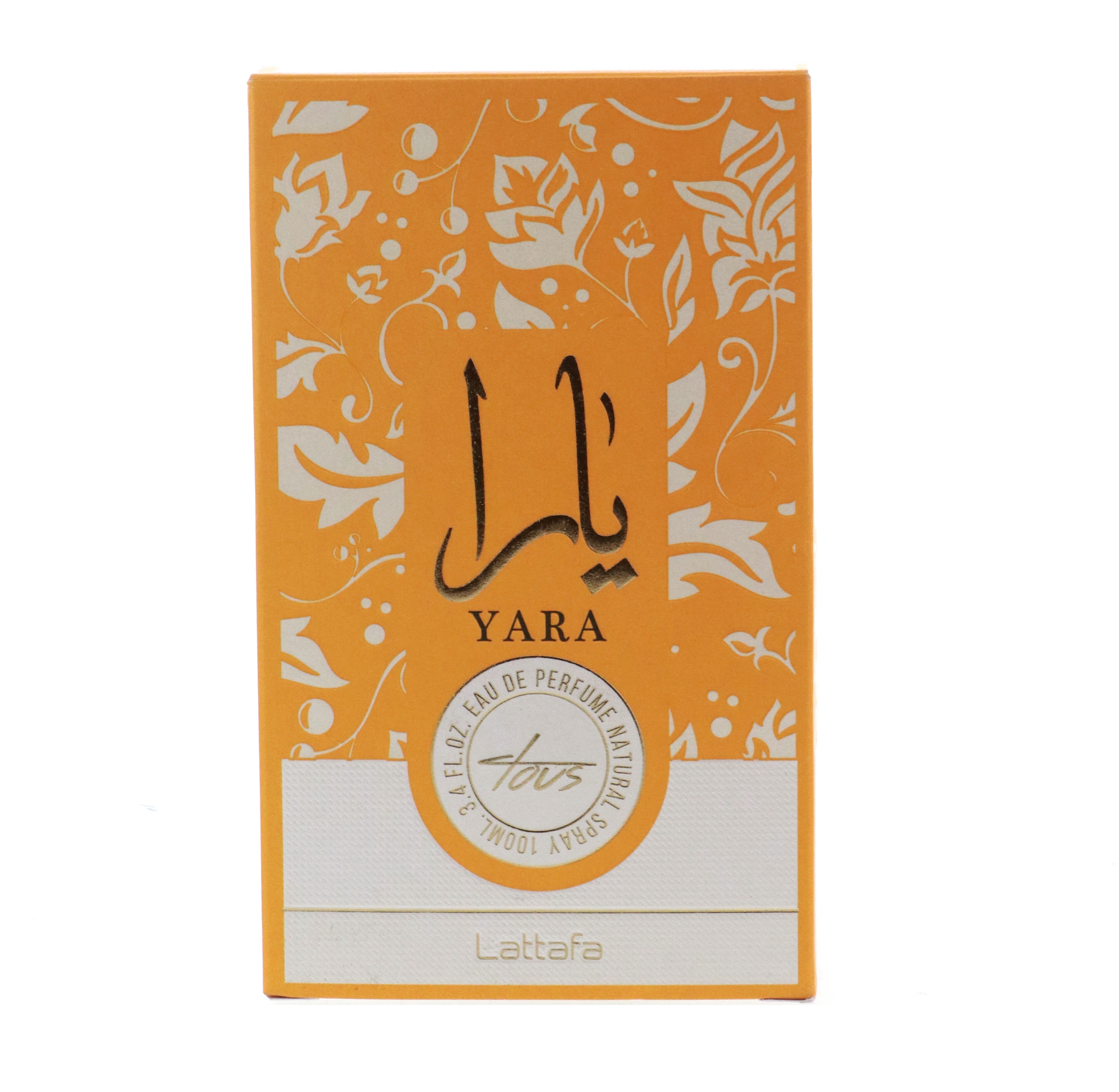 Lattafa Yara for Women Eau de Parfum Spray, 3.40 Ounce / 100 ml (Yellow,One Size)