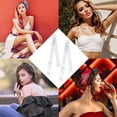 thumbnail image 3 of 3 Pieces Invisible Clear Bra Straps Adjustable Replacement Straps Detachable Non-Slide Strap Non-Slide High Elasticity Belt Women Strapless Accessories, 3 of 9
