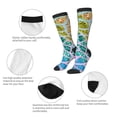 thumbnail image 3 of Sigee Rainbow Glitter for Socks for Men Women Socks Stocking Compression Socks, 3 of 6