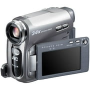 JVC GR-D750 MiniDV Digital Camcorder, 34x Optical 800x Digital Zoom