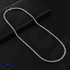 thumbnail image 3 of Gargantilla Cadena Acero Inoxidable Eslabones Collar 3mm Hombre Plateado, 3 of 7
