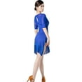 thumbnail image 5 of YM YOUMU Women Tassel Dance Dress Irregular Latin Tango Performance Dancewear, 5 of 5