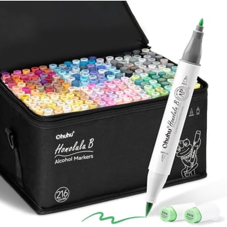 Ohuhu, Markers, 160 Colors, Double Tipped, Refillable - Walmart.com