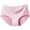 Pink, variant on Seductiva Clothing Women's Seamless Underwear Custom Letter Logo Low Waist Striped Tangas No Show Bikini Custom Thongs Women Underwear Panties Cotton Thong Soft Briefs