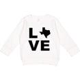 thumbnail image 2 of Inktastic Love Texas Toddler Sweatshirt, 2 of 4