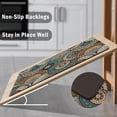 thumbnail image 4 of Kitchen Mats Anti Fatigue Mats for Kitchen Floor Non Slip Boho Kitchen Rugs Set of 2 Cushioned Kitchen Floor Mat Memory Foam Kitchen Mats for Floor Colorful Comfort Mat for Standing,17x28+17x47inch, 4 of 5
