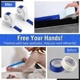 thumbnail image 3 of 2 Pack Masking Paint Tape Applicator with White Blue Each 1.4 Inch Painters Tape, Portable Masking S, 3 of 5
