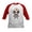 Red/White, variant on CafePress - Pixel Skeleton Kids Baseball T Shirt - Kids Cotton Baseball Jersey, 3/4 Sleeve Shirt