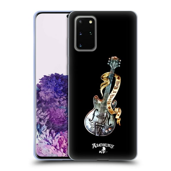 Head Case Designs Officially Licensed Alchemy Gothic Illustration Rock'it 56 Guitar Soft Gel Case Compatible with Samsung Galaxy S20 / S20 5G