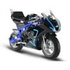 MotoTec Gas Pocket Bike GP 33cc 2-Stroke Blue