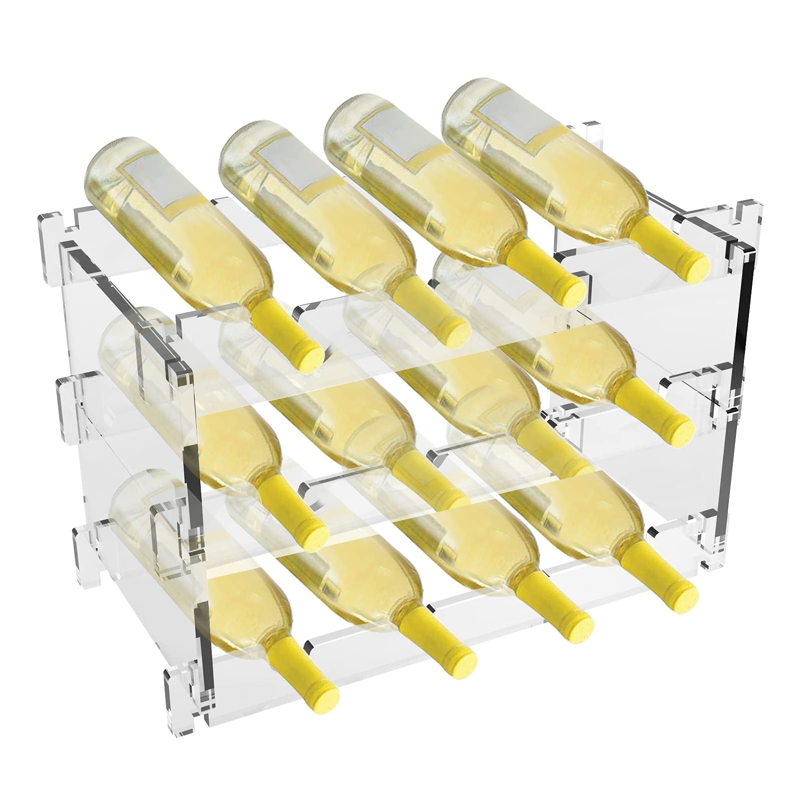Yellow wine rack sale