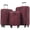 Dark Red, variant on EUROCO 3 Piece Softside Luggage Set,Expandable Suitcase Set with TSA Lock and Spinner Wheels,Lightweight Suitcase for Men Women(20",24",28"),Dark Blue