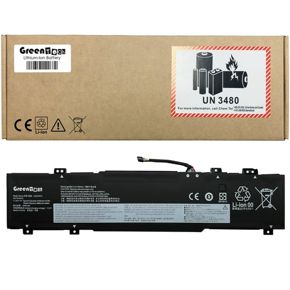GREENTECH 5B11K09317 L22M3PF2 FOR LENOVO IDEAPAD SLIM 3 SLIM 5 LIGHT 47WHR L22B3PF2 5B11N45311 L22B3PF2 L22X3PF2 L23D3PF0 SB11K09310 5B11N45315 5B11N45311