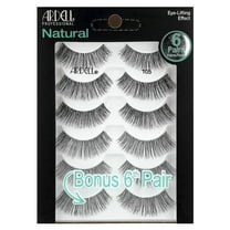 Ardell Reusable False Eyelashes 105, Lightweight Fit, Latex Free, Black, 4 Pairs