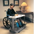 thumbnail image 5 of Carex Adjustable Overbed Table with Wheels for Hospital and Home Use, Adjustable and Portable, 5 of 9